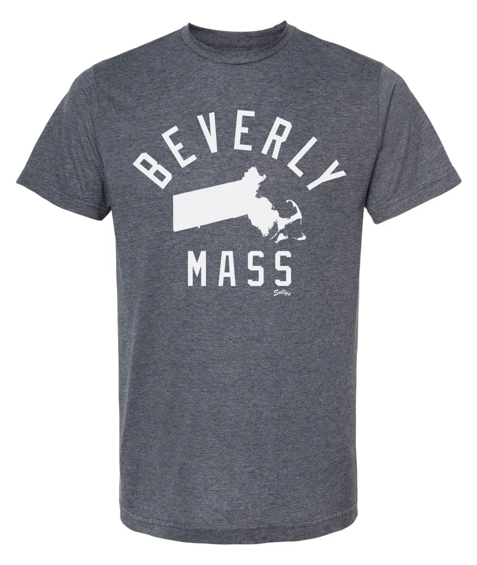 BEVERLY, MASS Commonwealth Shape T-Shirt