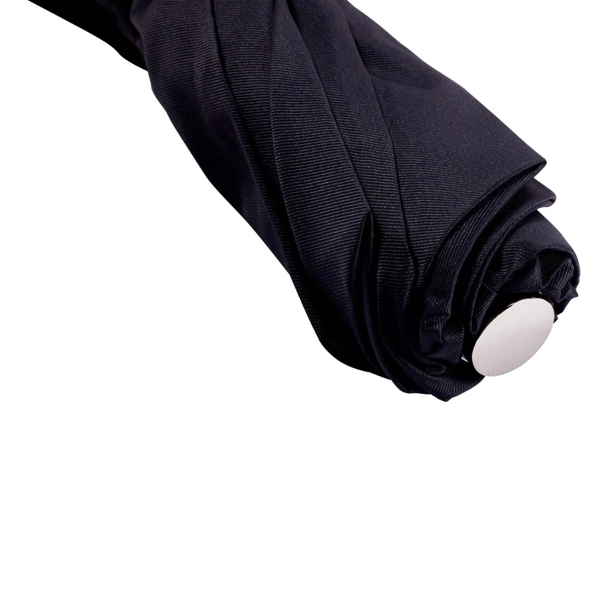 Black Alligator Travel Umbrella with Black Canopy