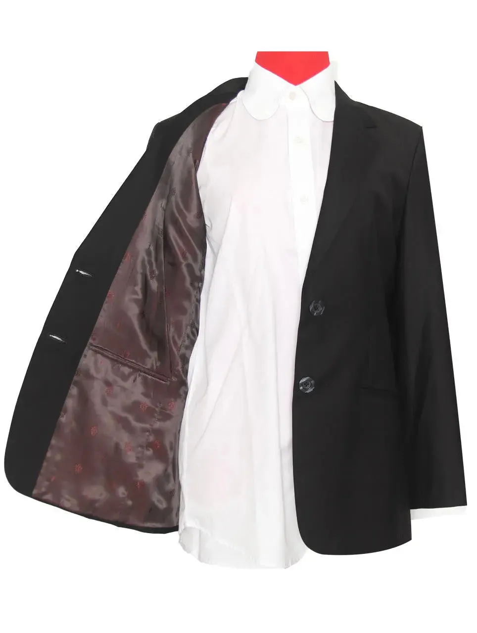 Black Jacket | Black Color 2 Button Womens Jacket