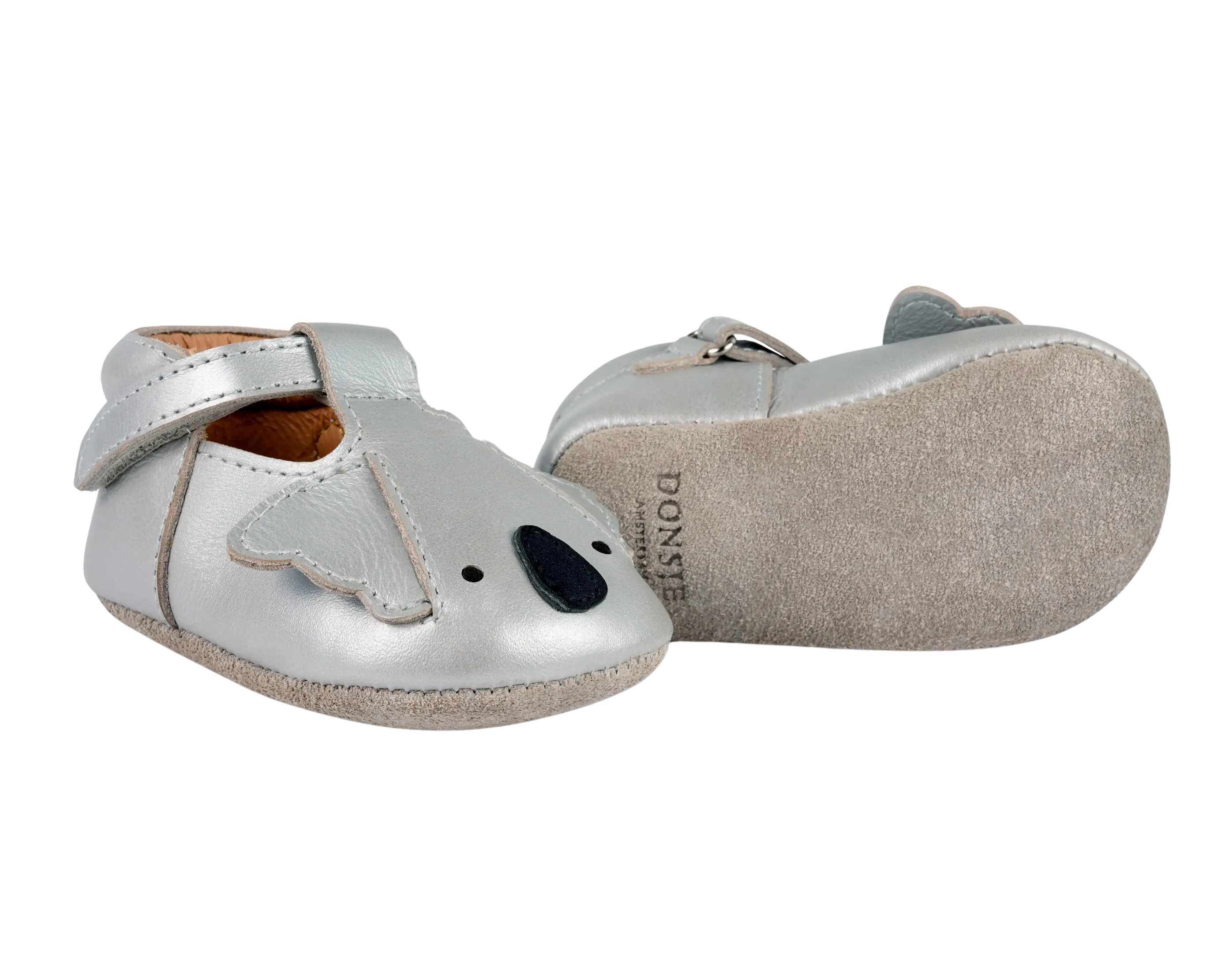 Blinc Shoes | Koala | Silver Grey Metallic Leather