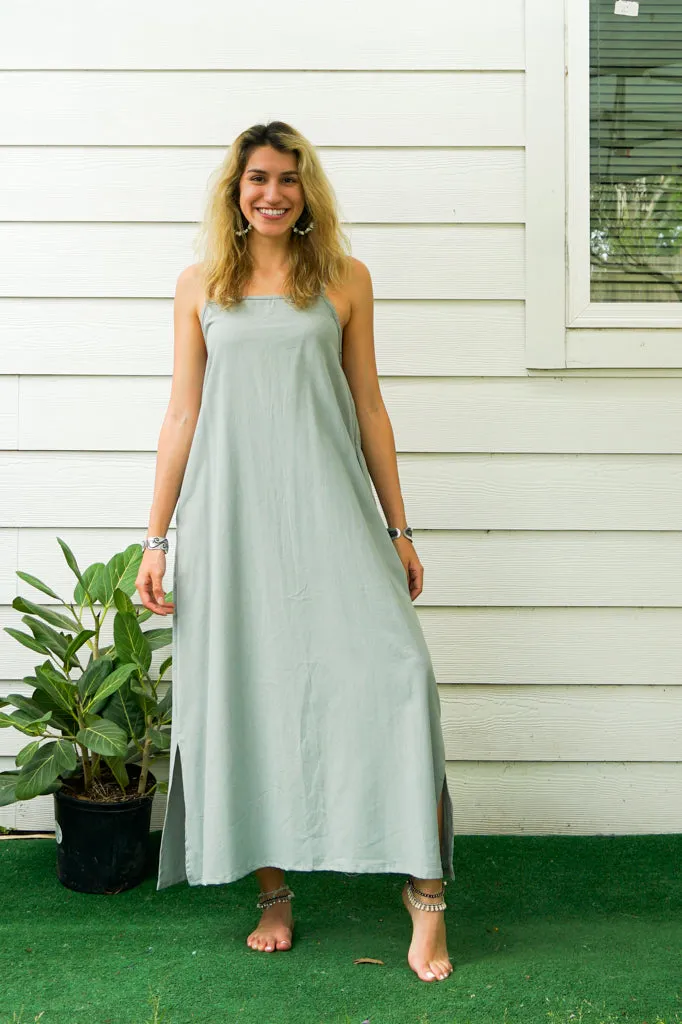 Blue Cotton Boho SunDress