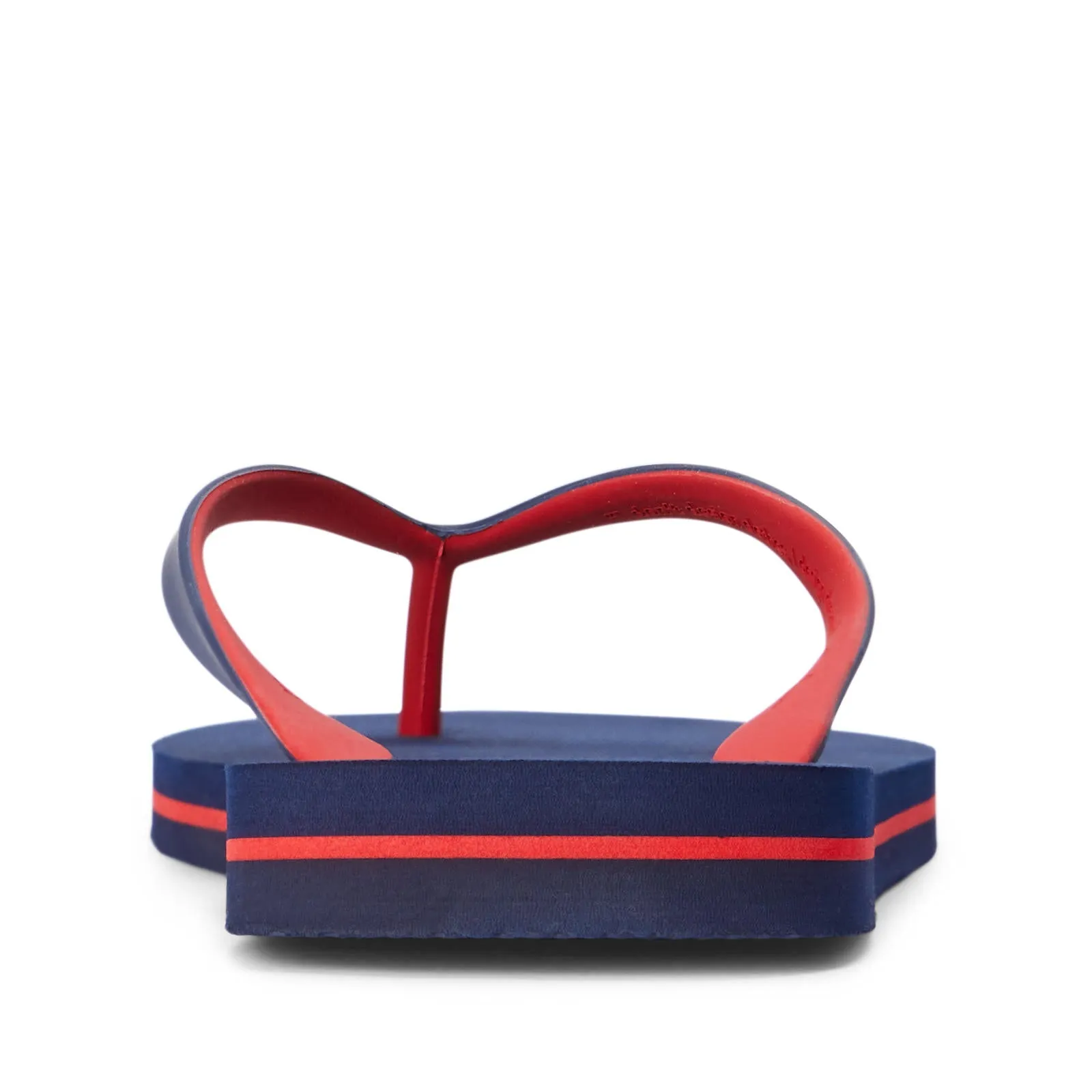 Bolt Flip Flops/Thongs - Navy and Red