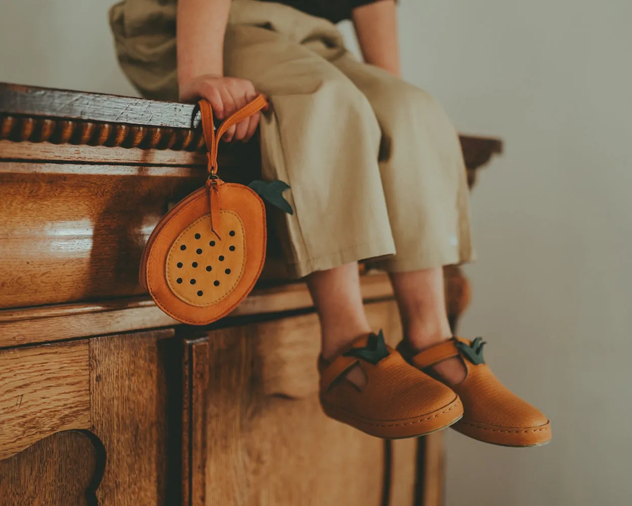 Bowi Shoes | Pineapple | Caramel Leather