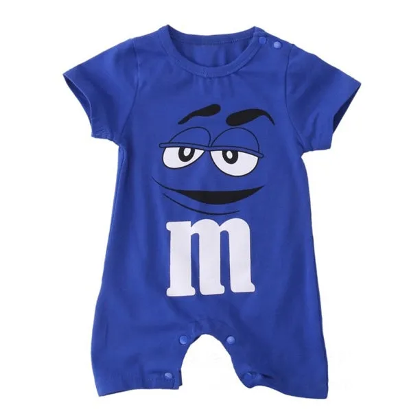 Boys And Girls M&M Rompers