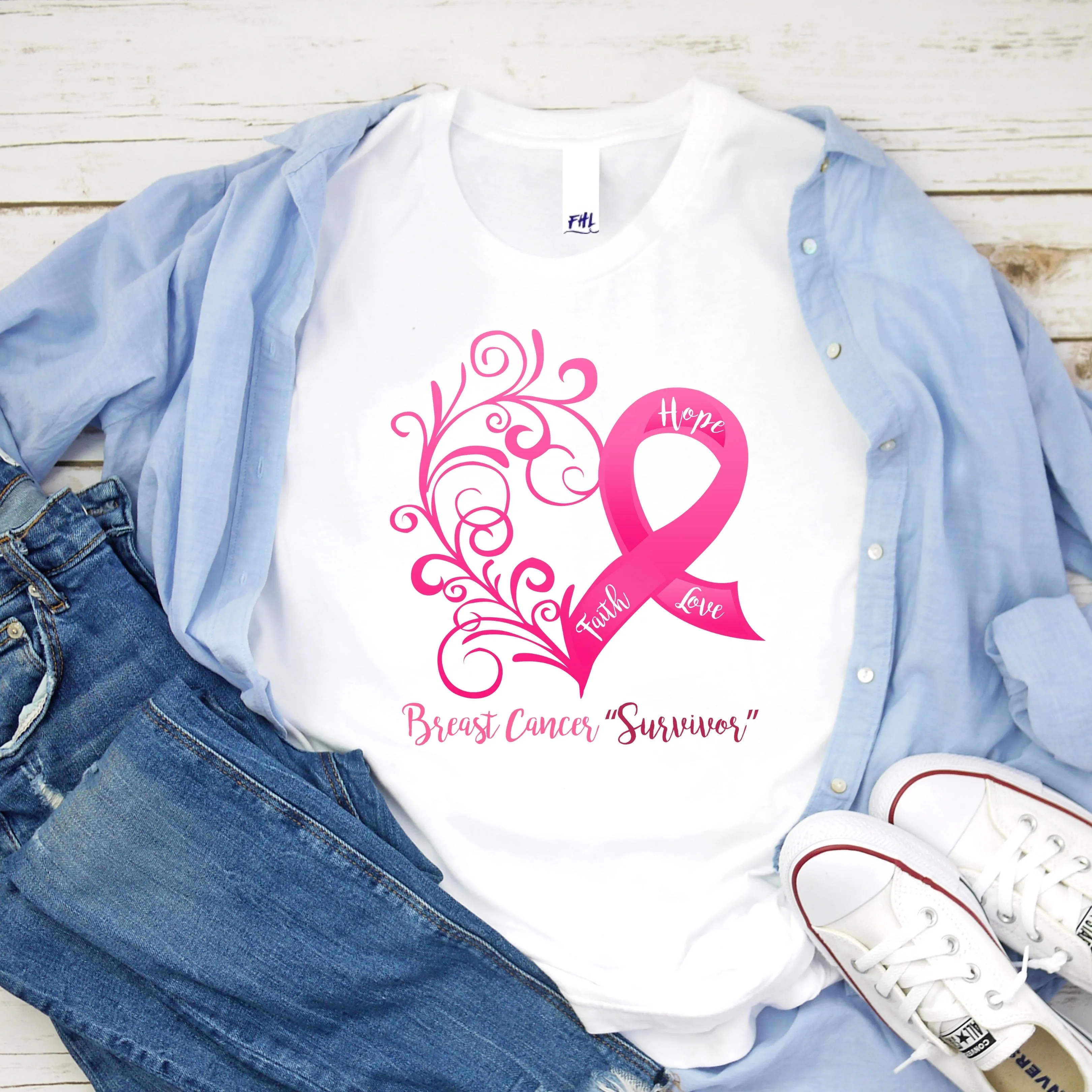 Breast Cancer "Survivor" T-Shirt