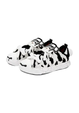 Canvas Cream Shoes - Panda