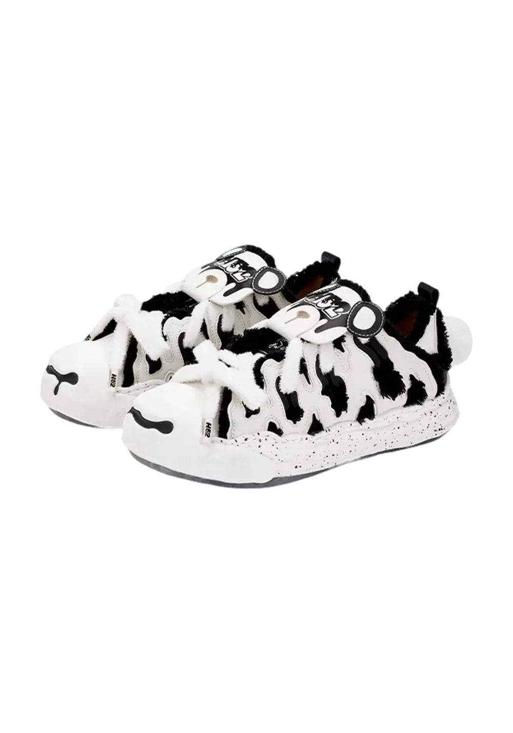 Canvas Cream Shoes - Panda