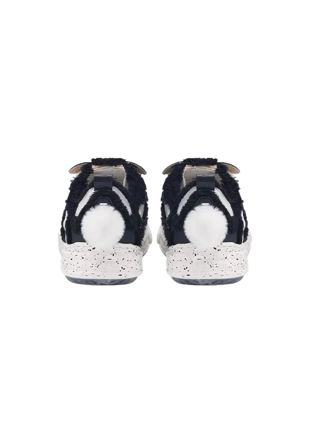 Canvas Cream Shoes - Panda