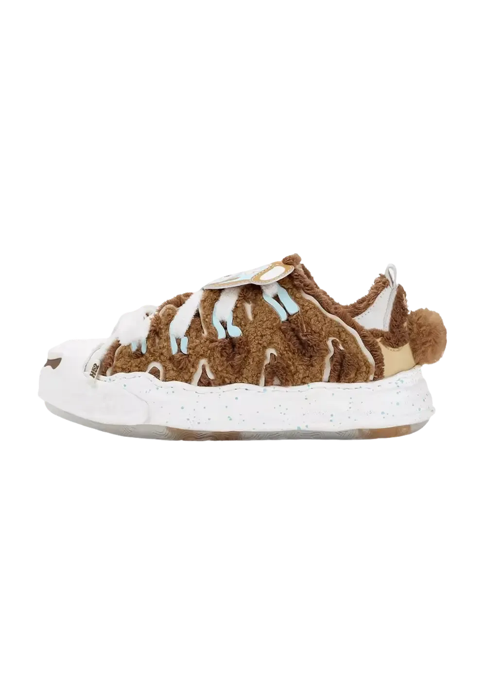 Canvas Cream Shoes - Teddy Bear