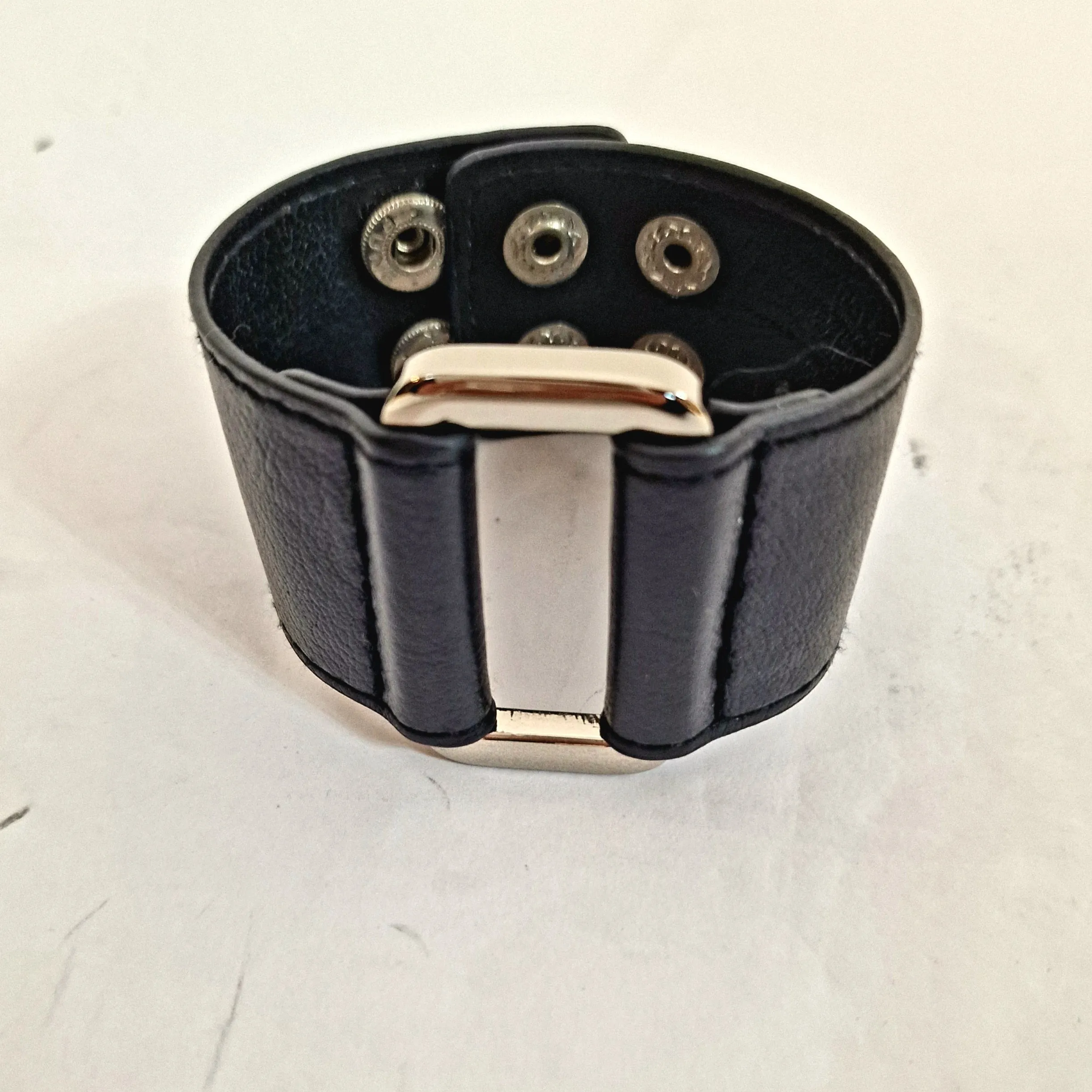 Casual Minimal Goth Geometry Bracelet