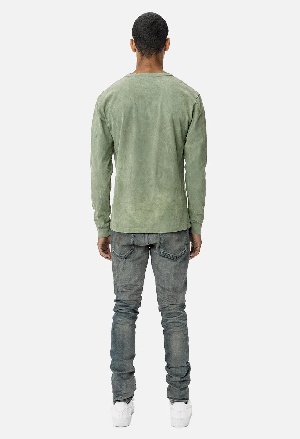 Chrome LS Tee / Washed Olive