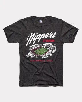 Cincinnati Nippert Stadium Black T-Shirt