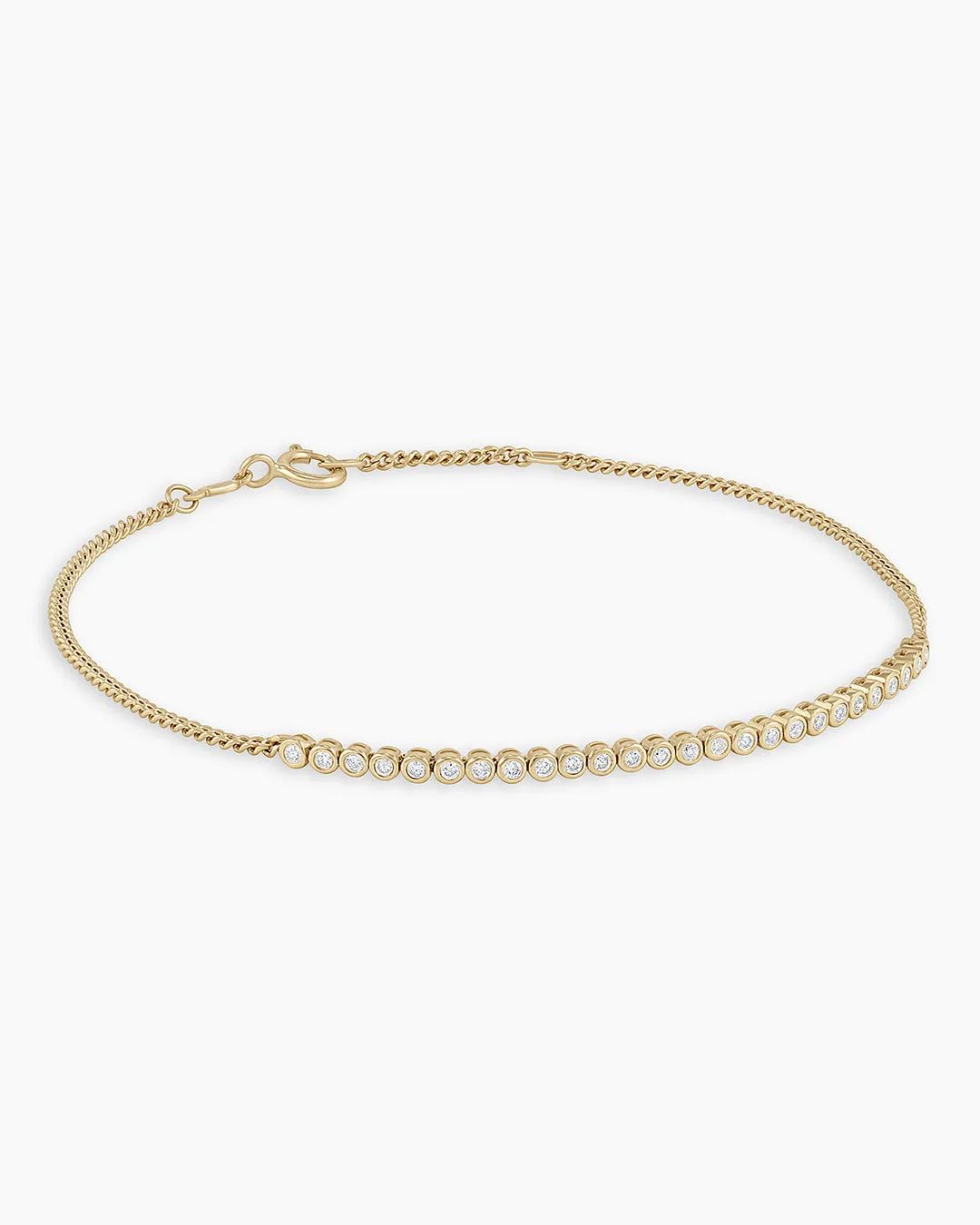 Classic Diamond Row Bracelet