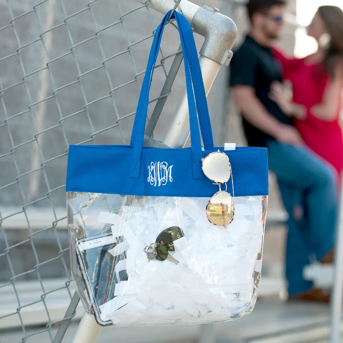 Clear Tote - MONO NOT INCLUDED ON SALE!