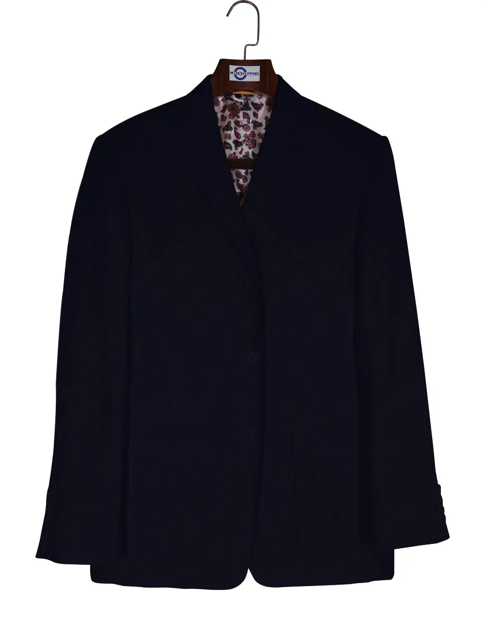 Corduroy Jacket - Navy Blue Corduroy Jacket