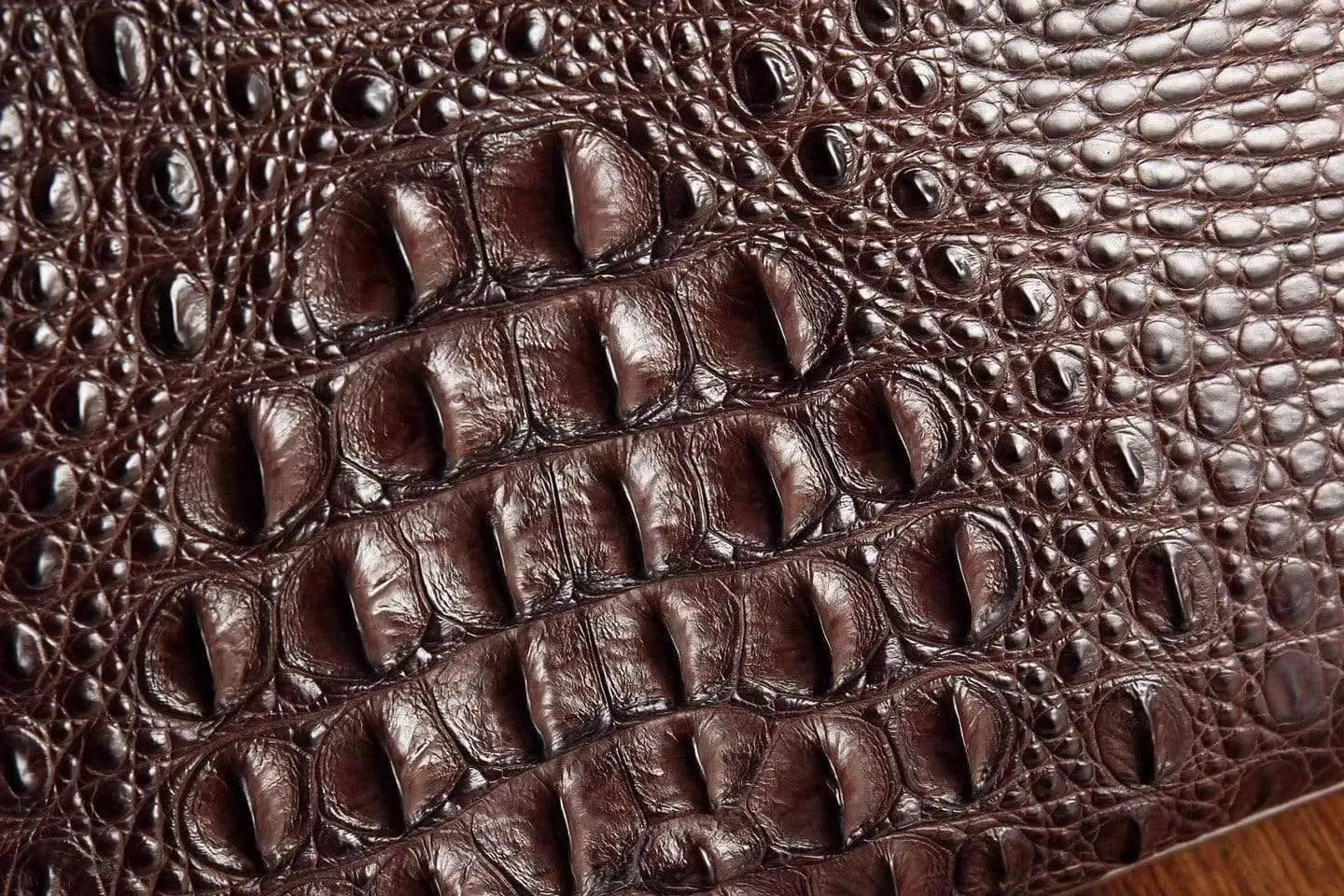 Crocodile Leather Briefcase