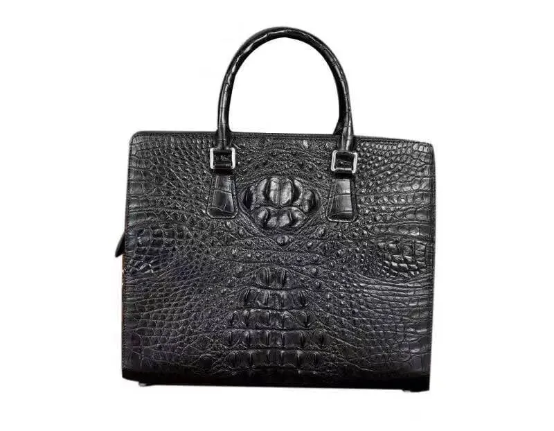 Crocodile Leather Briefcase