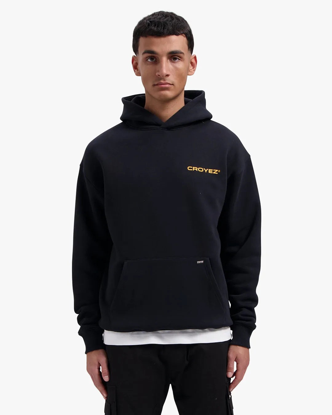 Croyez Family Owned Business Hoodie | Black/Yellow