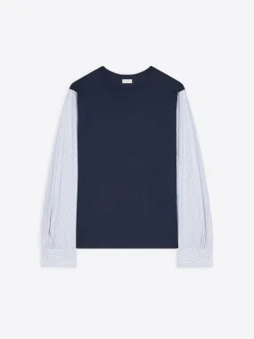 Cuffed sleeve tee