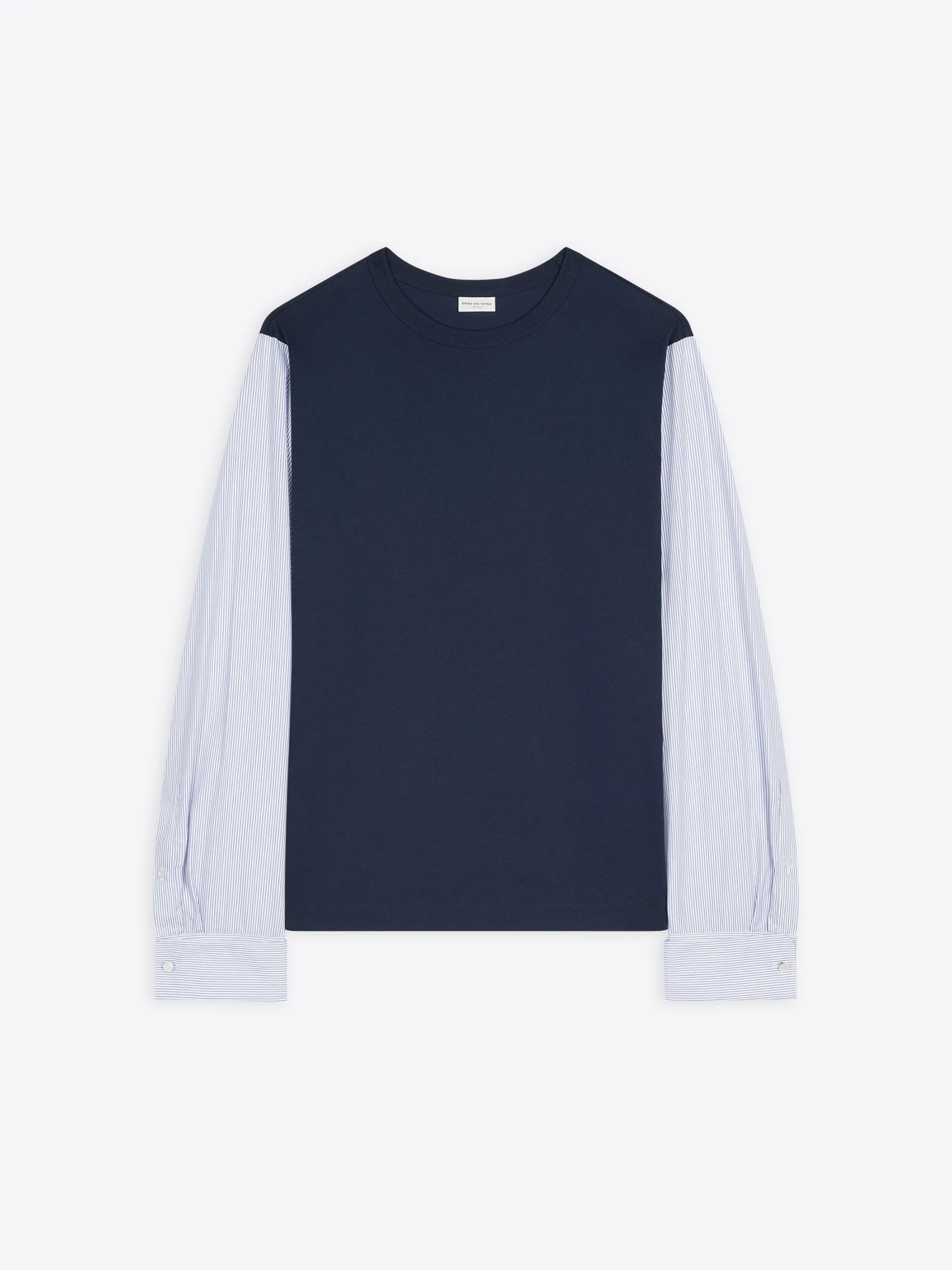 Cuffed sleeve tee