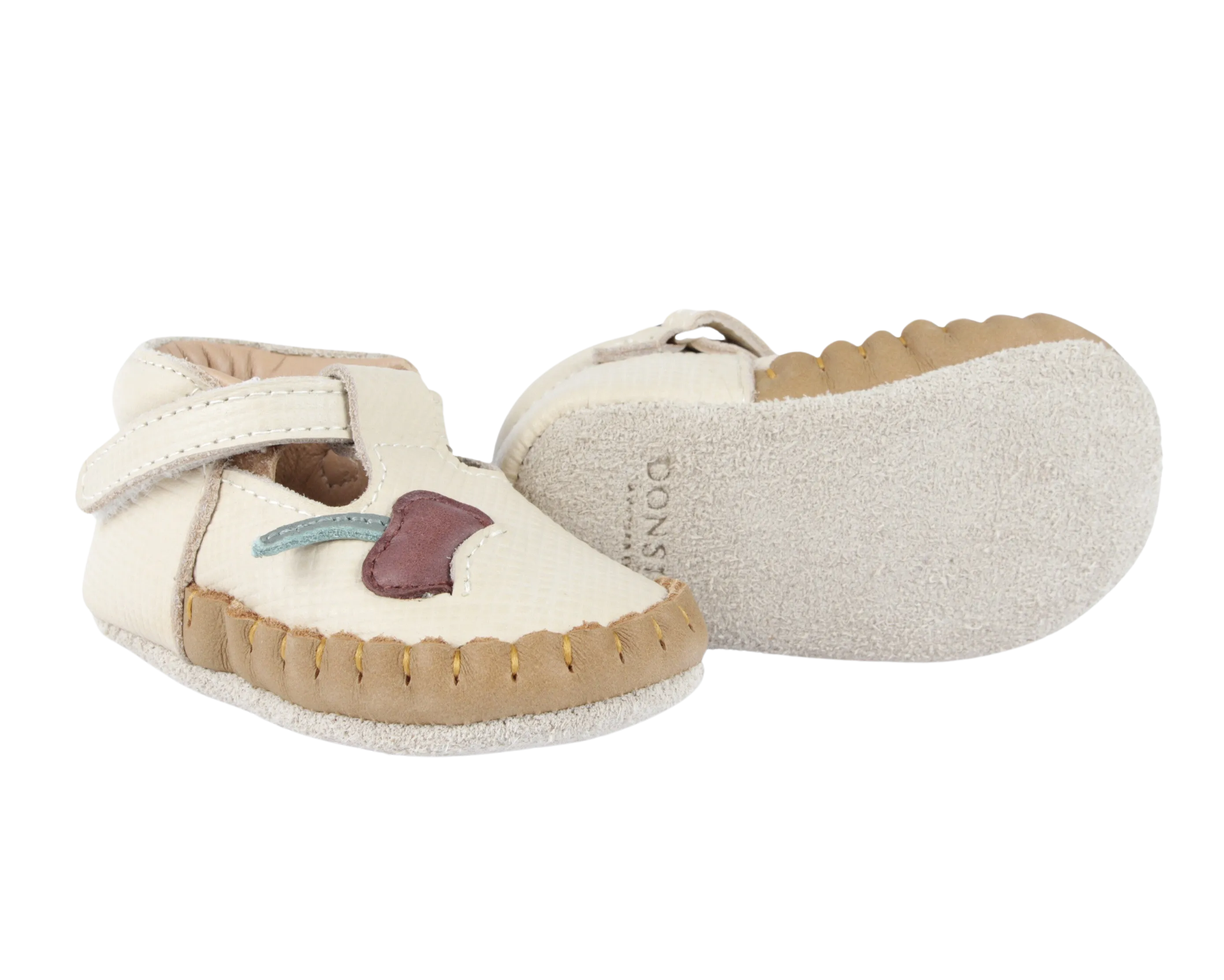 Delice Shoes | Tartelette | Cream Scored Leather