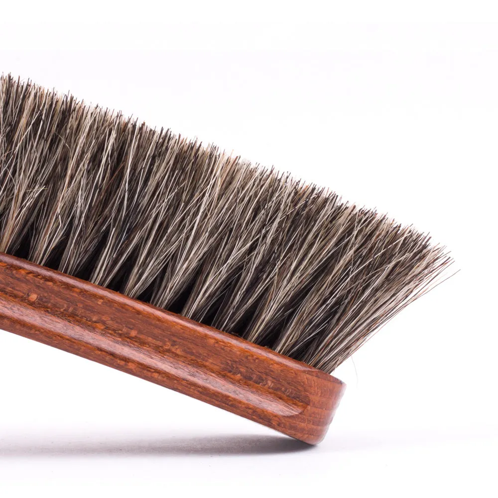 Deluxe Wellington Horsehair Buffing Brush