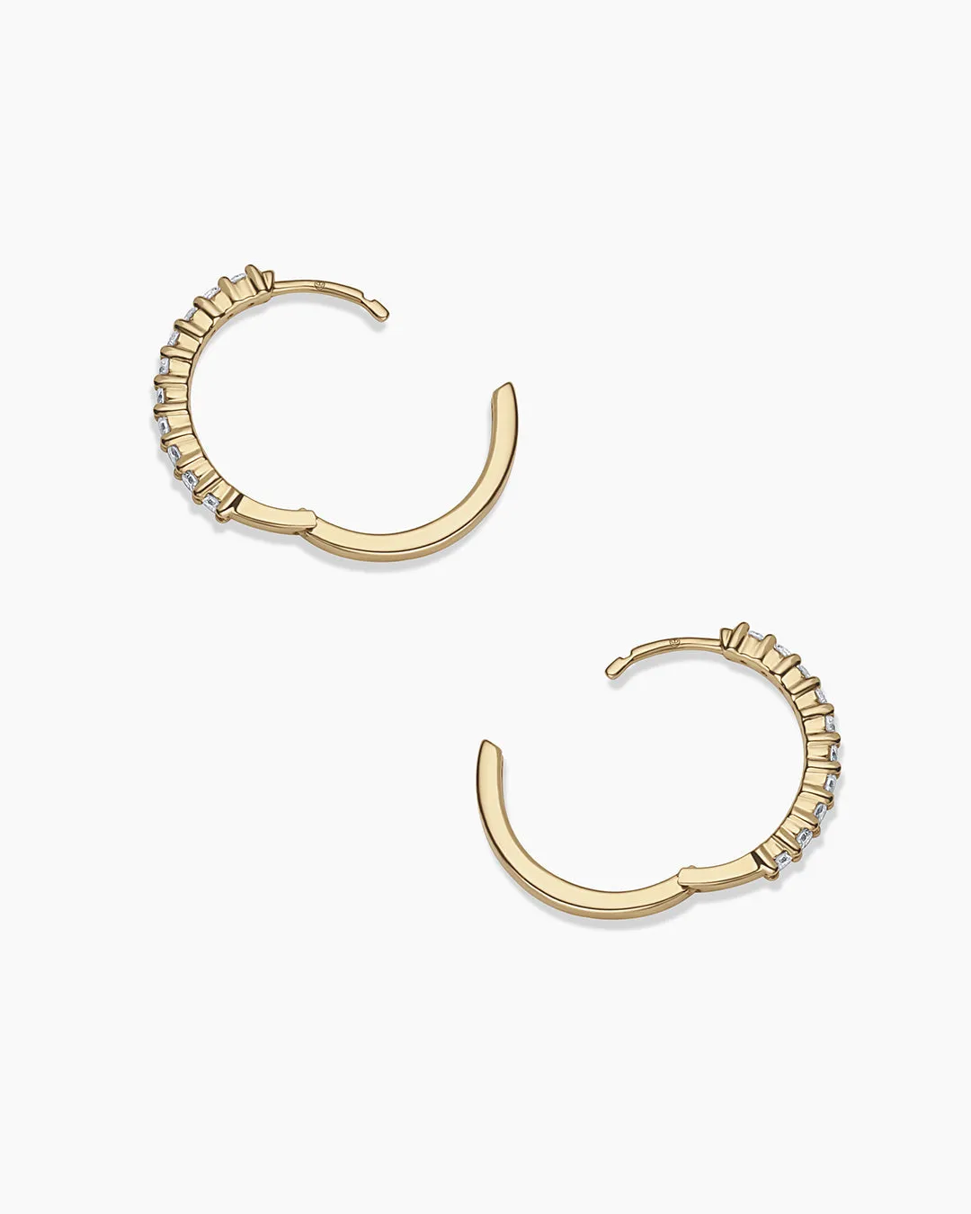 Diamond 15 mm Hoops