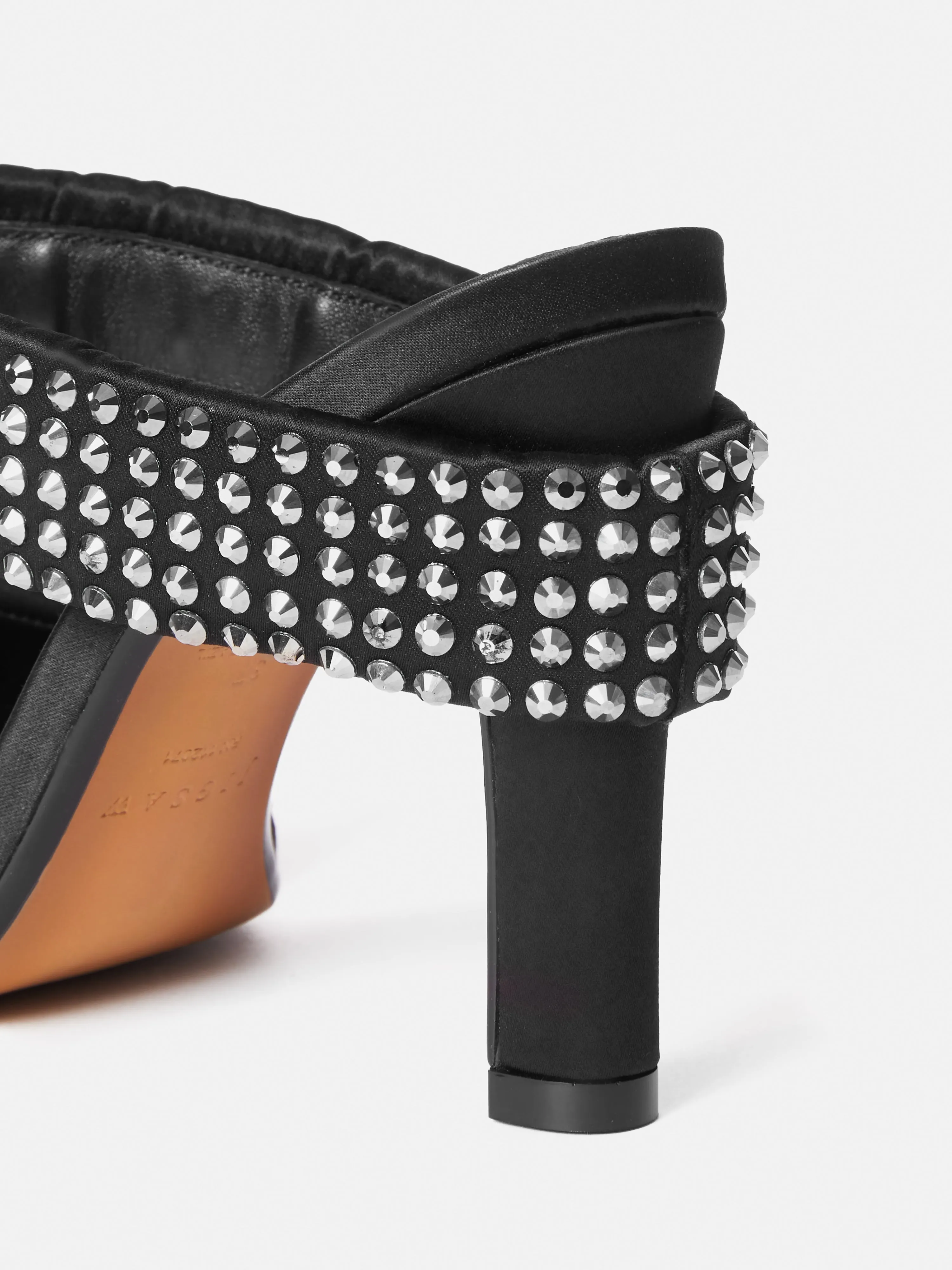 Diane Crystal Heel | Black