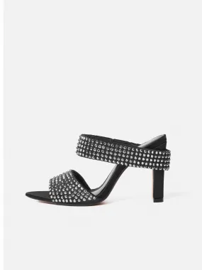 Diane Crystal Heel | Black