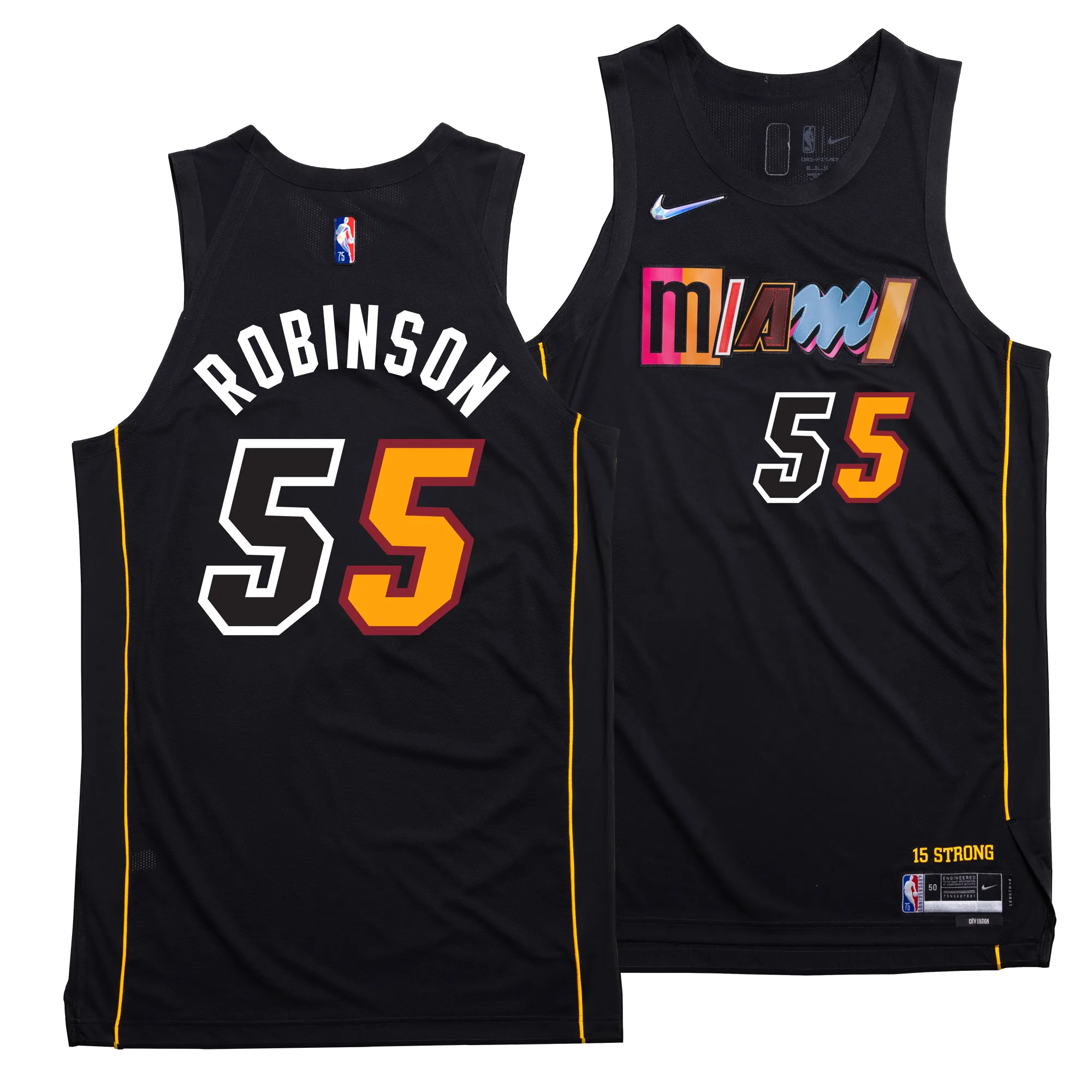 Duncan Robinson Nike Miami HEAT Mashup Youth Swingman Jersey - Player's Choice