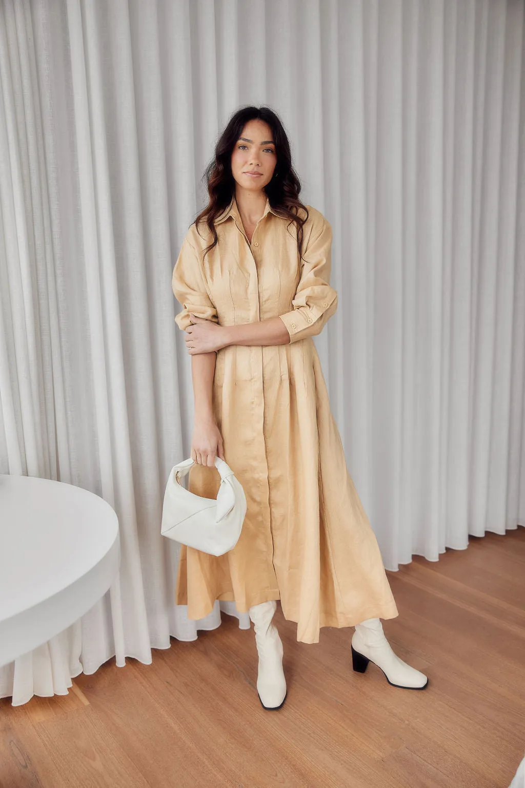 Emma Dress - Linen