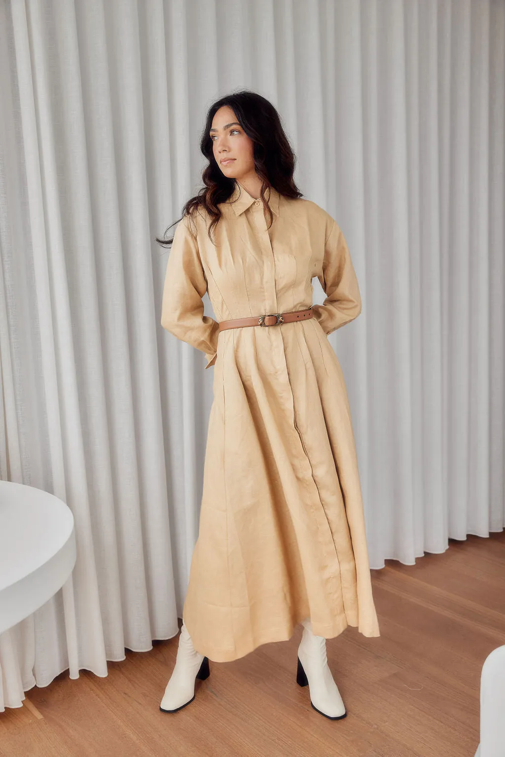 Emma Dress - Linen