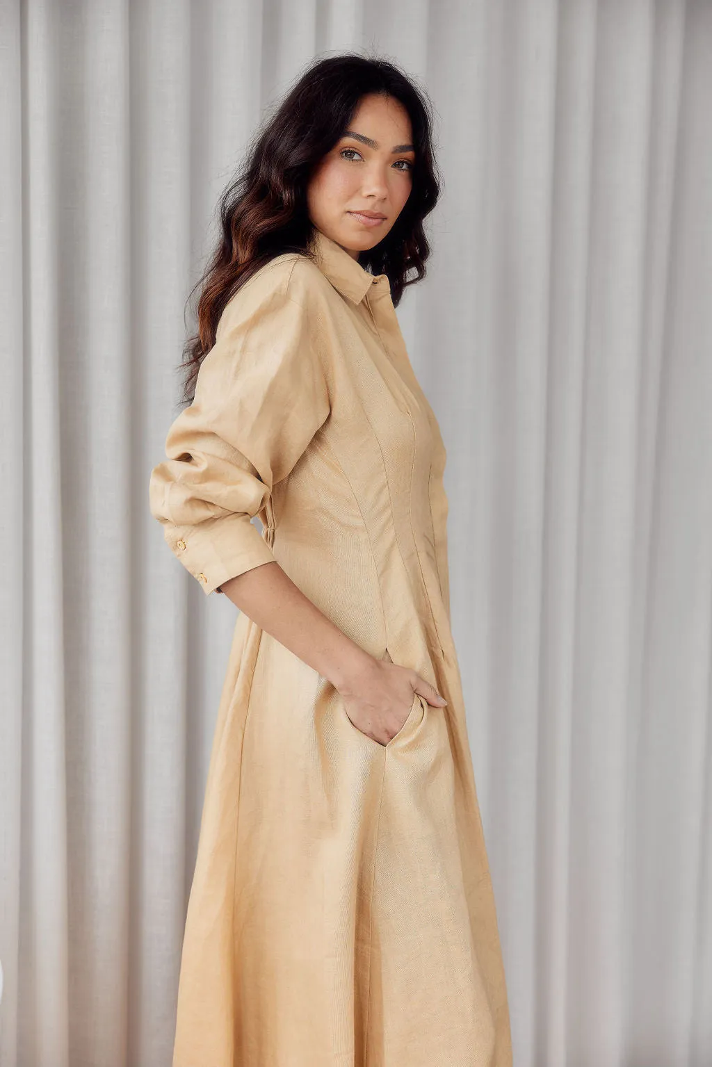 Emma Dress - Linen