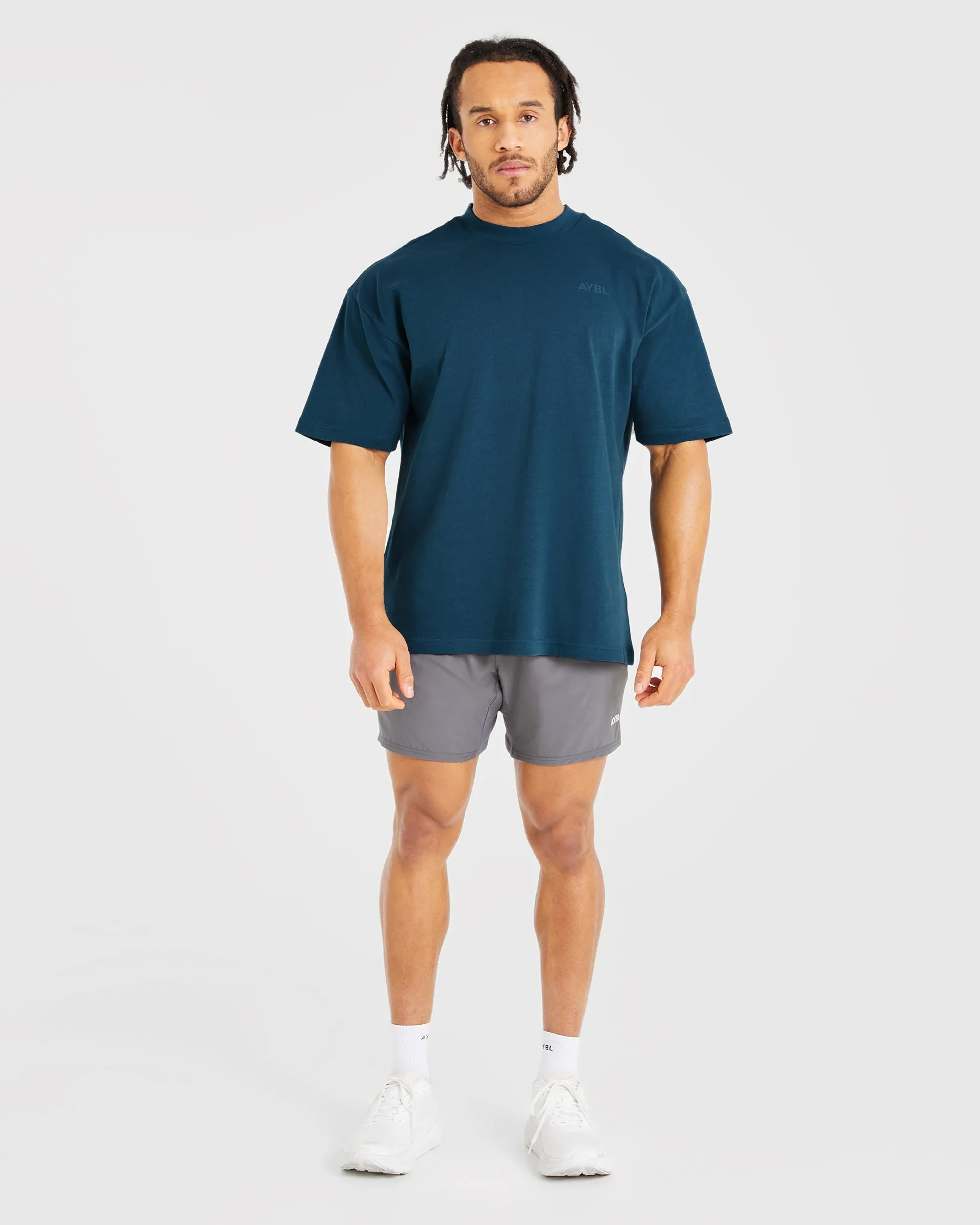 Essential Oversized T Shirt - Marine Blue