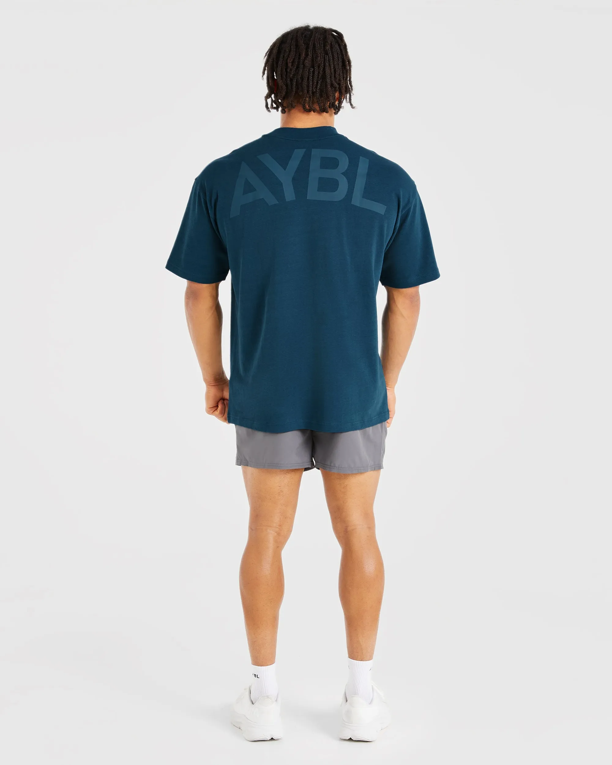 Essential Oversized T Shirt - Marine Blue