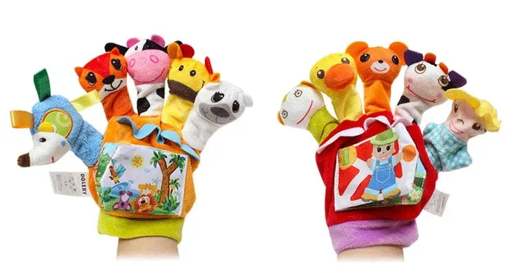 Finger Puppets Cloth Book