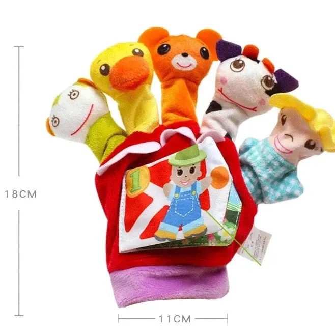 Finger Puppets Cloth Book