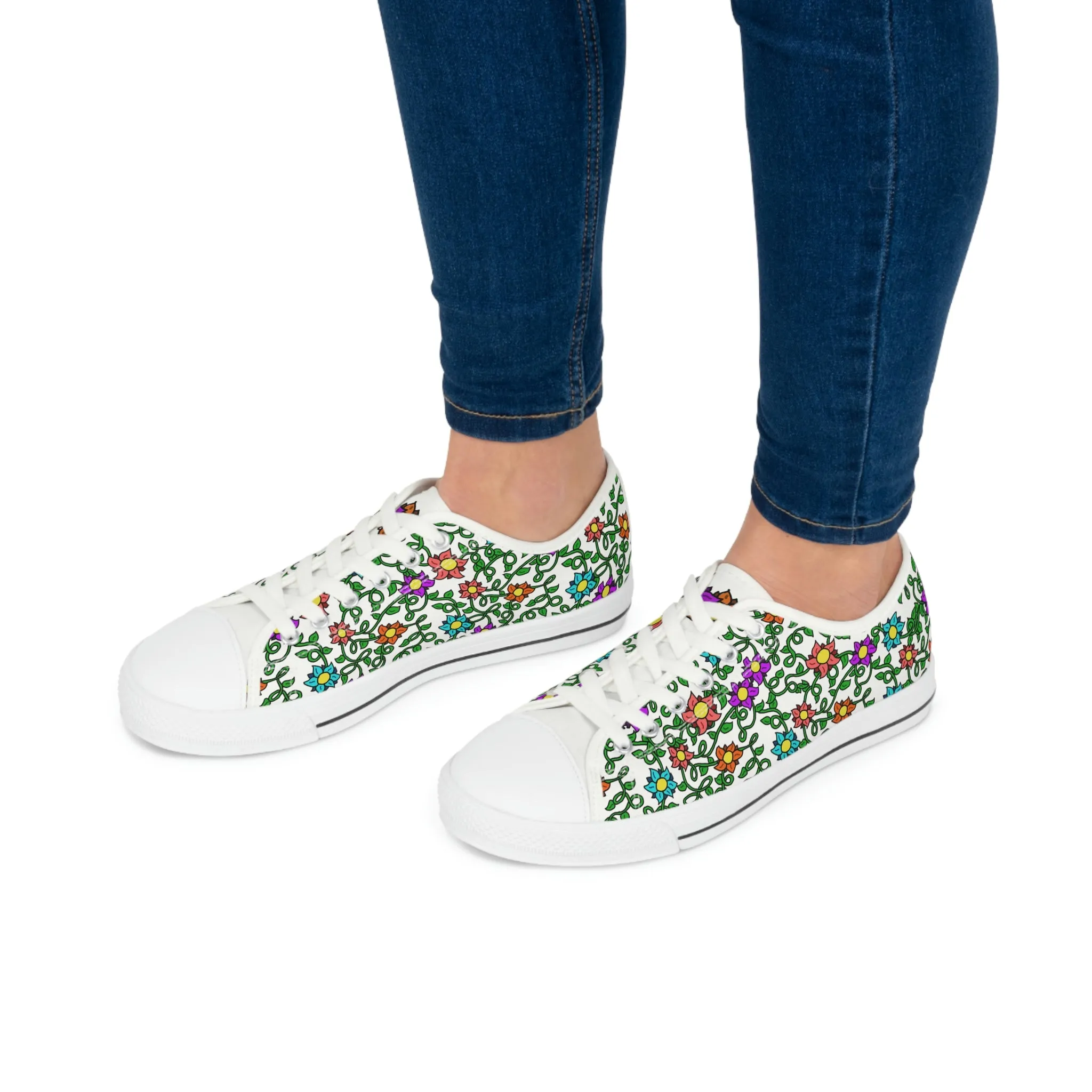 Floral Rainbow Sneakers