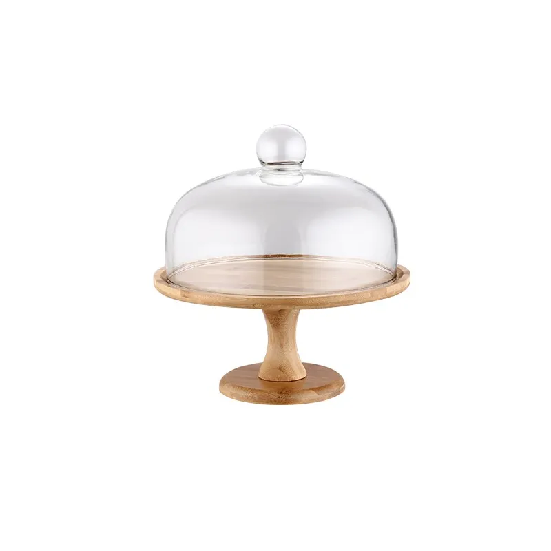 Footed Cake Stand With Dome