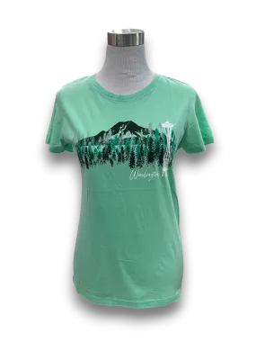 Forest Space Needle Tee