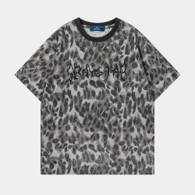 Full Camouflage | Gothic Patch Oversized T-Shirt