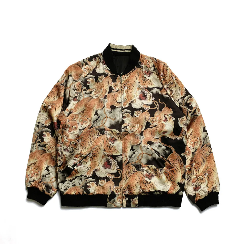 GOLD - SPECIAL EDITION ACETATE SOUVENIR JACKET - ONE HUNDRED TIGER - GL15480