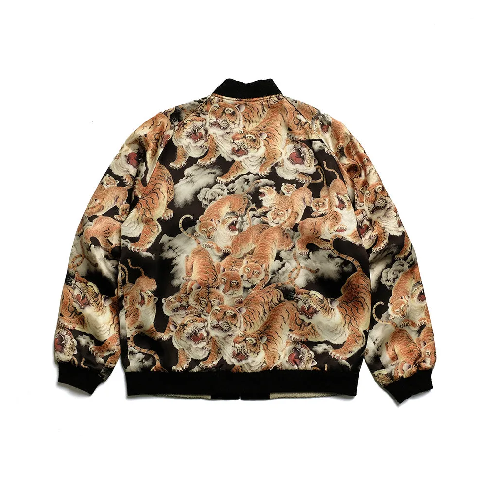 GOLD - SPECIAL EDITION ACETATE SOUVENIR JACKET - ONE HUNDRED TIGER - GL15480