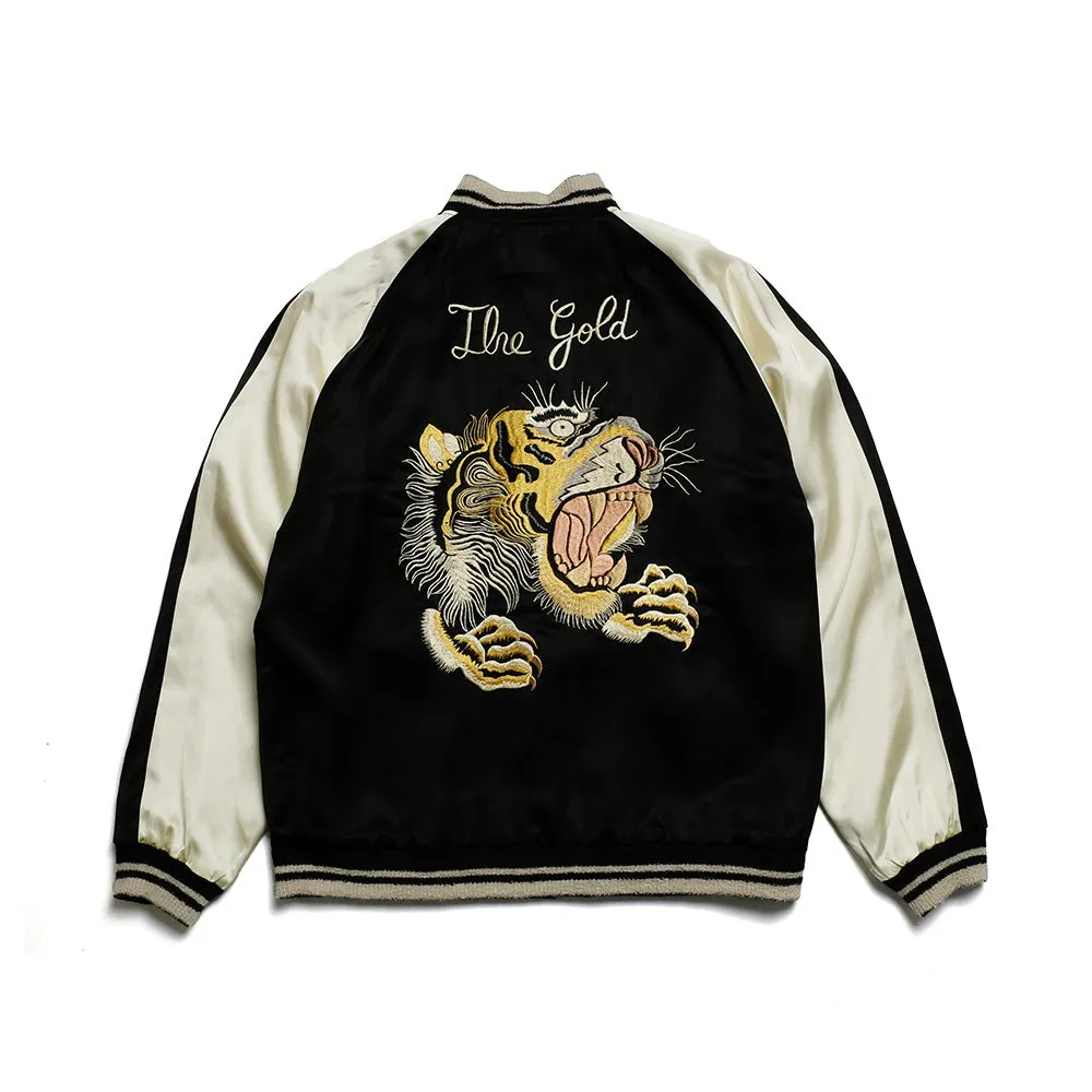 GOLD - SPECIAL EDITION ACETATE SOUVENIR JACKET - ONE HUNDRED TIGER - GL15480