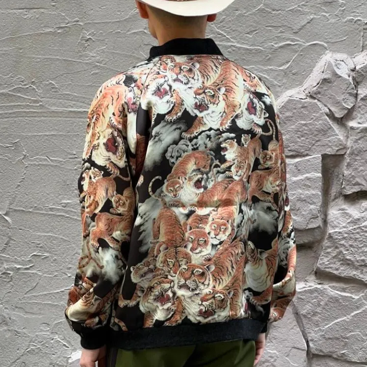 GOLD - SPECIAL EDITION ACETATE SOUVENIR JACKET - ONE HUNDRED TIGER - GL15480