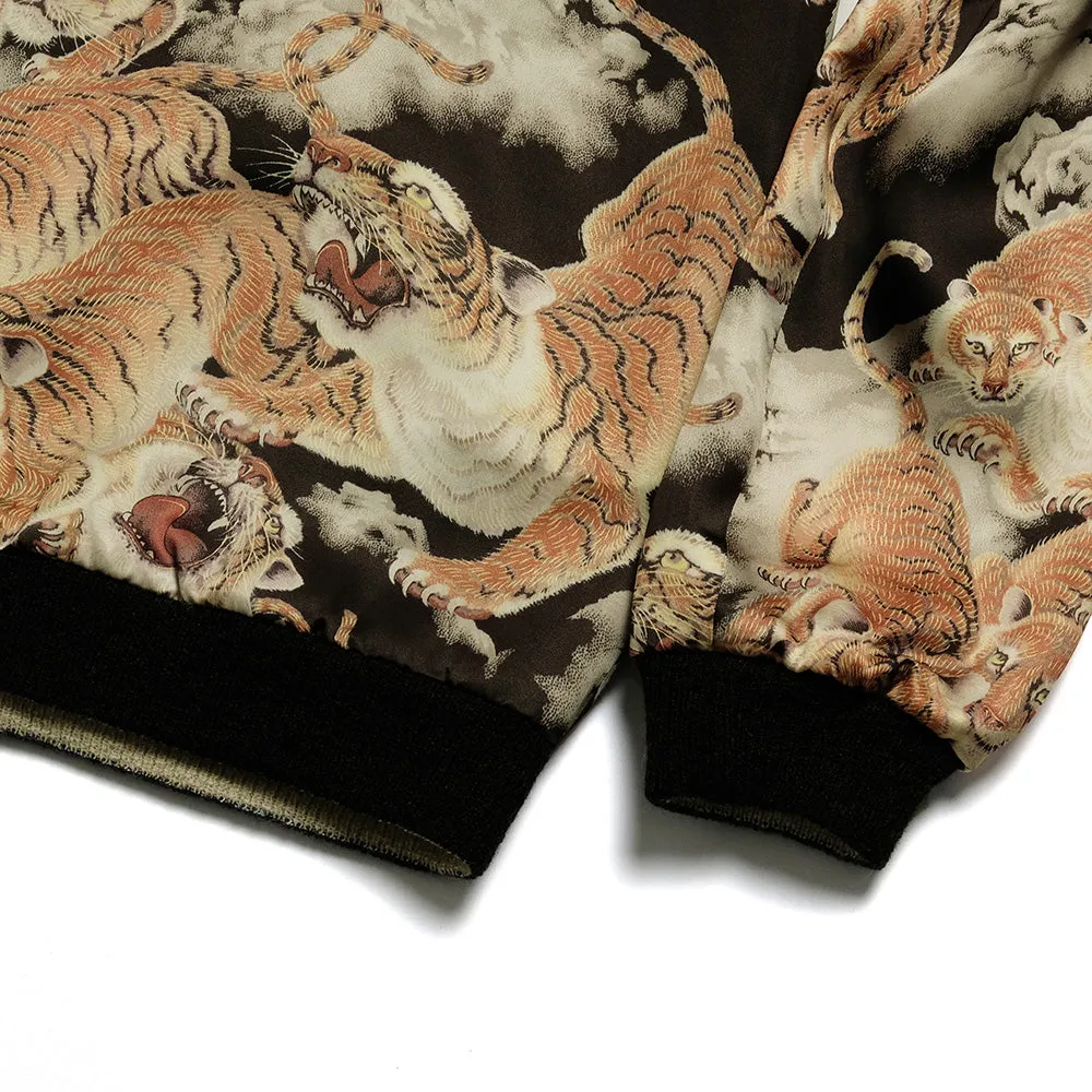 GOLD - SPECIAL EDITION ACETATE SOUVENIR JACKET - ONE HUNDRED TIGER - GL15480