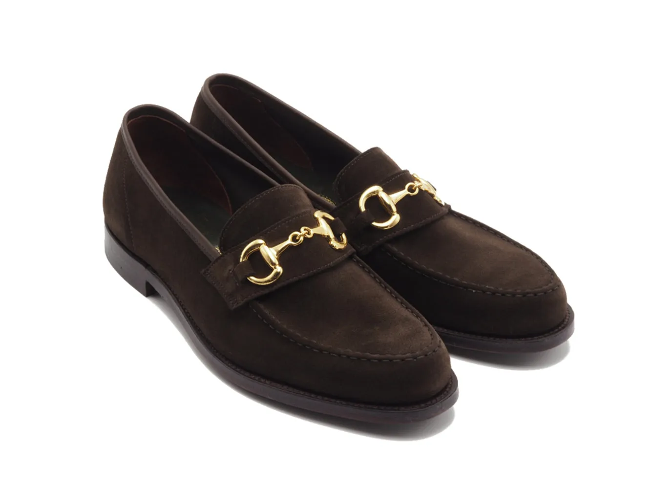 Goldman Dark Brown Suede