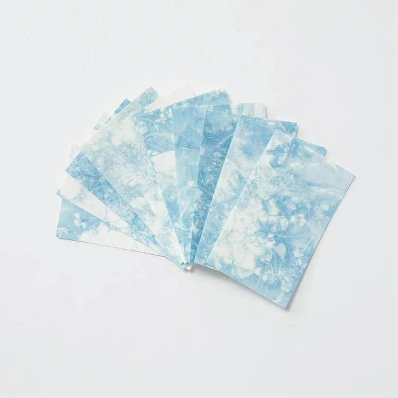 Hand-dyed Indigo Washi Paper Cards