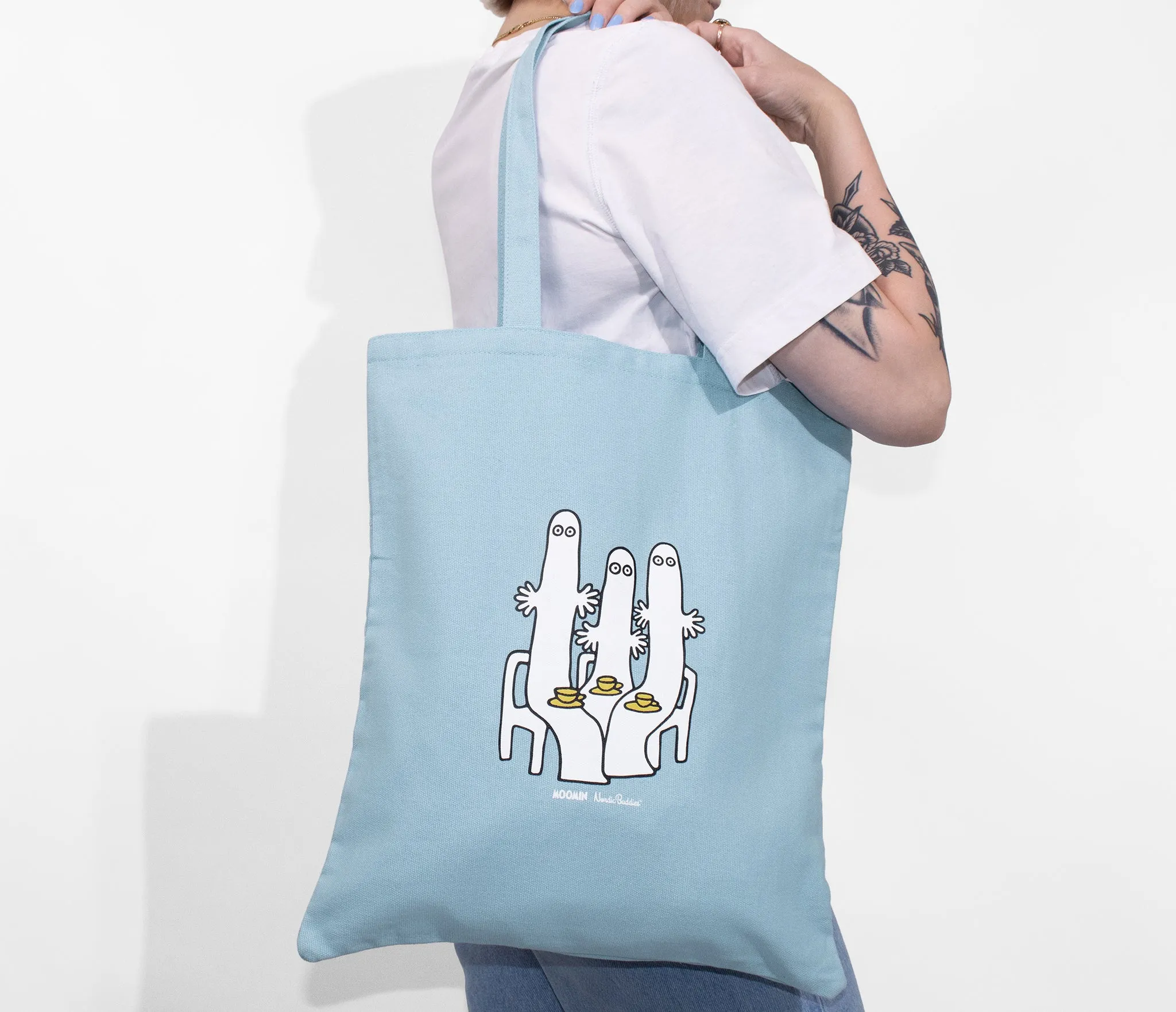 Hattifatteners Tote Bag - Blue