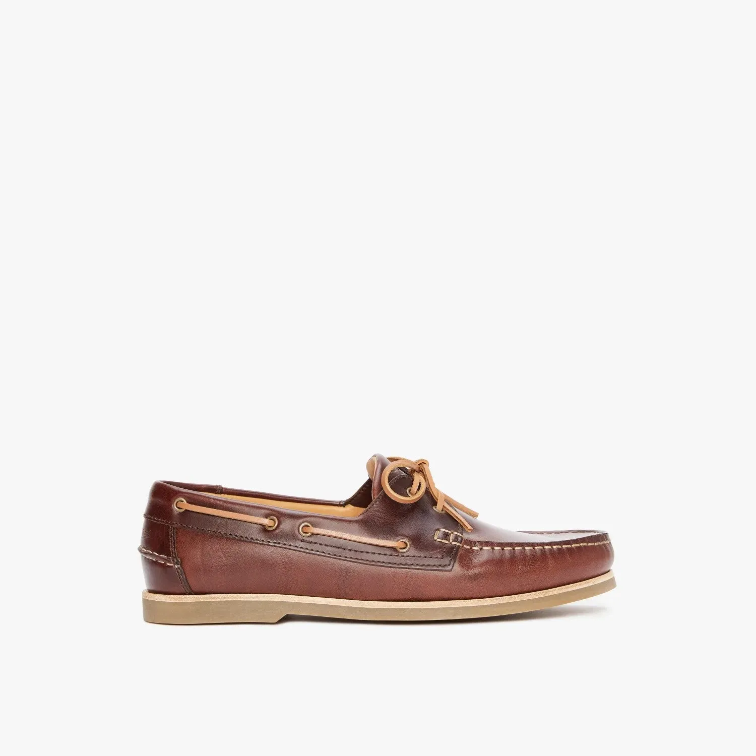 Hobart Boat Shoe - Dark Brown